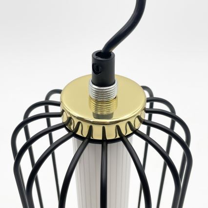 Lustră LED suspendată pe cablu BONNIE LED/10W/230V 3000K, neagră