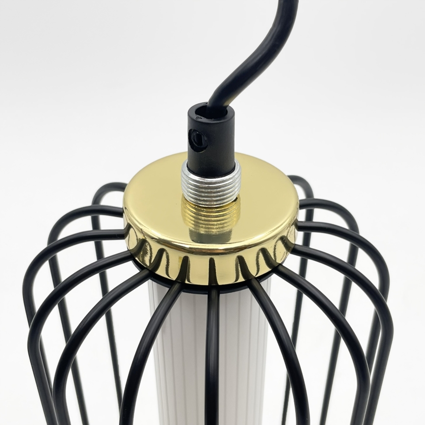 Lustră LED suspendată pe cablu BONNIE LED/10W/230V 3000K, neagră