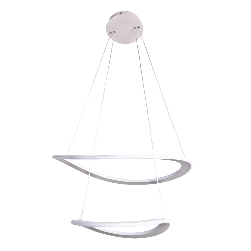 Lustră LED suspendată pe cablu CASHMERE, LED/75W/230V, Ø 59,5 cm, bej