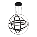 Lustră LED suspendată pe cablu COPERNICUS LED/260W/230V neagră