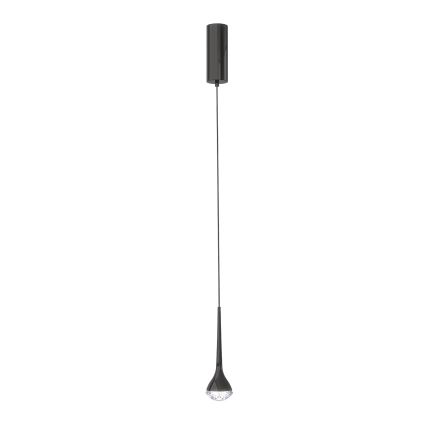 Lustră LED suspendată pe cablu CRIMA, Open Design OR84795, LED 7W, 230V, negru