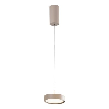 Lustră LED suspendată pe cablu DENVER LED/21W/230V bej