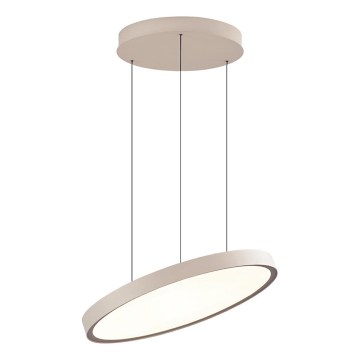 Lustră LED suspendată pe cablu DENVER LED/76W/230V bej