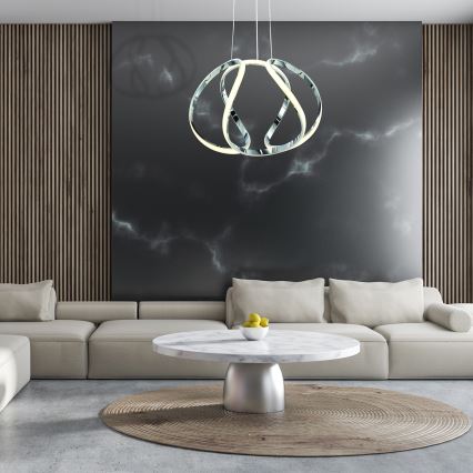 Lustră LED suspendată pe cablu GLOBE LED/50W/230V