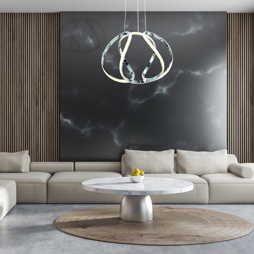 Lustră LED suspendată pe cablu GLOBE LED/50W/230V