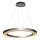 Lustră LED suspendată pe cablu JESI, 90 W, 230 V, 3000 K, diam. 100 cm, argintie
