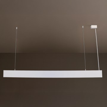 Lustră LED suspendată pe cablu LED/55W/230V 3000/4000/6500K 120 cm albă