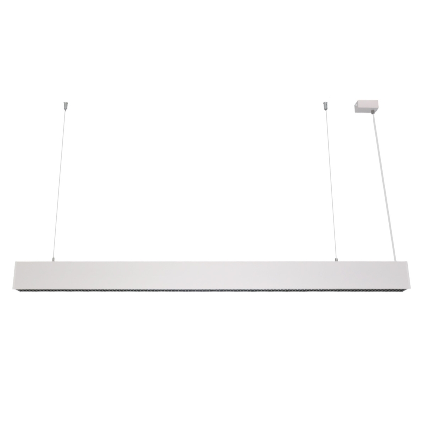 Lustră LED suspendată pe cablu LED/55W/230V 3000/4000/6500K 120 cm albă