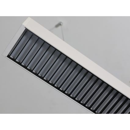 Lustră LED suspendată pe cablu LED/55W/230V 3000/4000/6500K 120 cm albă
