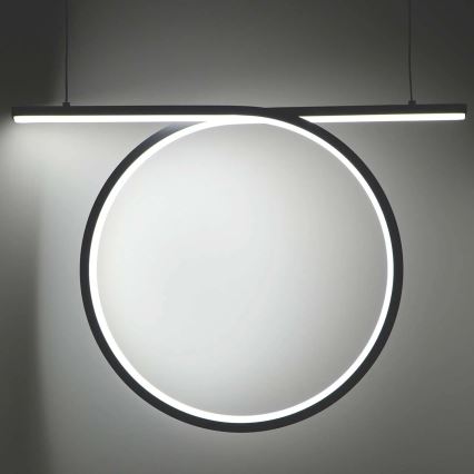 Lustră LED suspendată pe cablu ODETTA LED/30W/230V 4000K negru