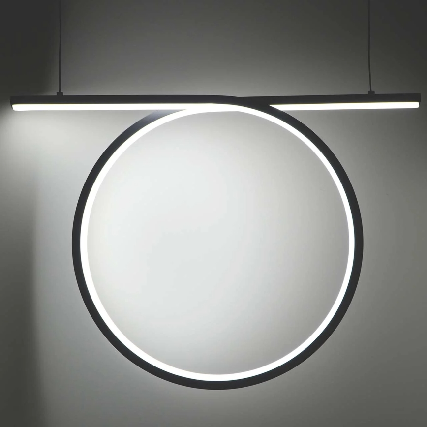 Lustră LED suspendată pe cablu ODETTA LED/30W/230V 4000K negru