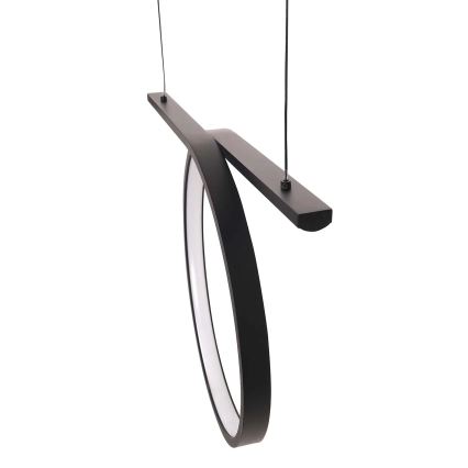 Lustră LED suspendată pe cablu ODETTA LED/30W/230V 4000K negru