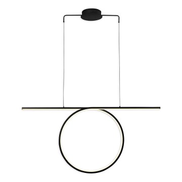 Lustră LED suspendată pe cablu ODETTA LED/42W/230V 4000K neagră