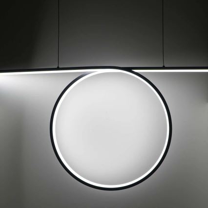 Lustră LED suspendată pe cablu ODETTA LED/42W/230V 4000K neagră