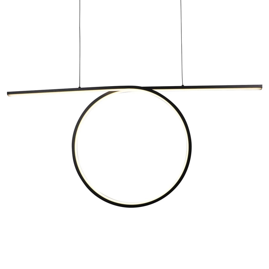 Lustră LED suspendată pe cablu ODETTA LED/42W/230V 4000K neagră