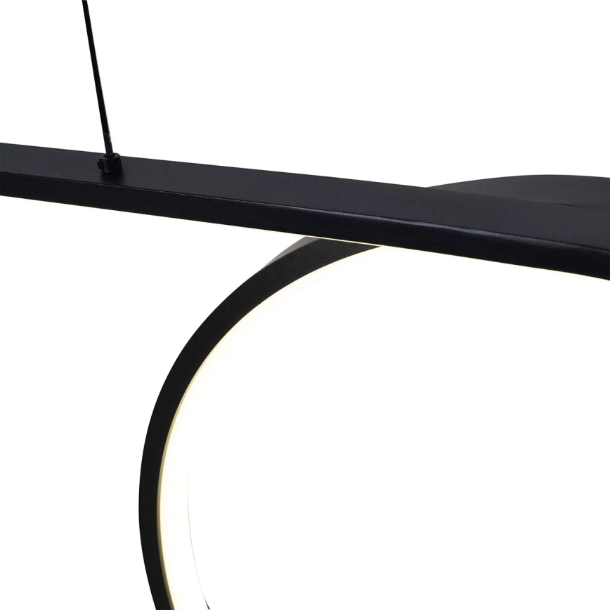 Lustră LED suspendată pe cablu ODETTA LED/42W/230V 4000K neagră