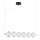 Lustră LED suspendată pe cablu PELLUCID LED/23W/230V auriu/transparent