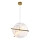 Lustră LED suspendată pe cablu RELAX LED/15W/230V auriu/alb