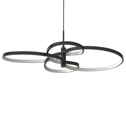 Lustră LED suspendată pe cablu RIBBON LED/37W/230V 4000K neagră