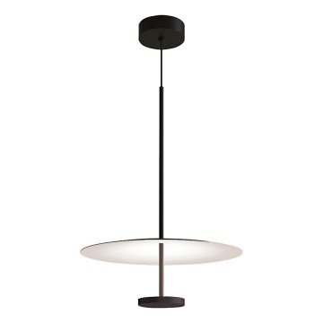 Lustră LED suspendată pe cablu ROSS LED/13W/230V negru/alb