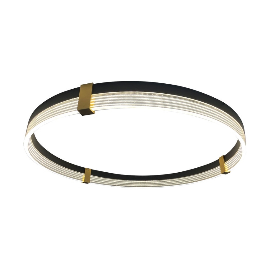 Lustră LED suspendată pe cablu TRIANGLE LED/40W/230V 3000/4000/6000K Ø 60 cm, negru