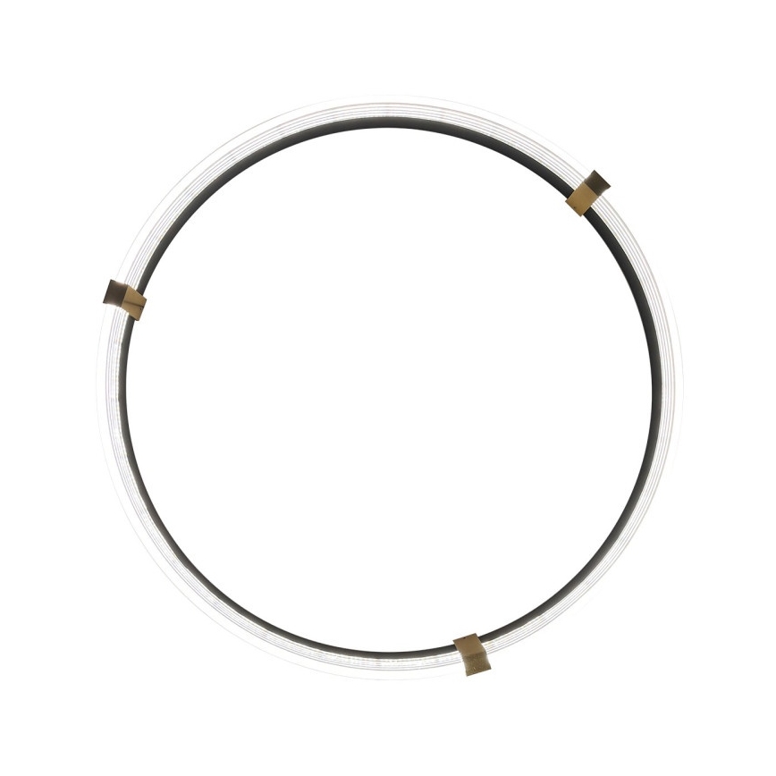 Lustră LED suspendată pe cablu TRIANGLE LED/40W/230V 3000/4000/6000K Ø 60 cm, negru