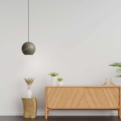 Lustră LED tactilă pe cablu LED/8,5W/230V 3000K auriu