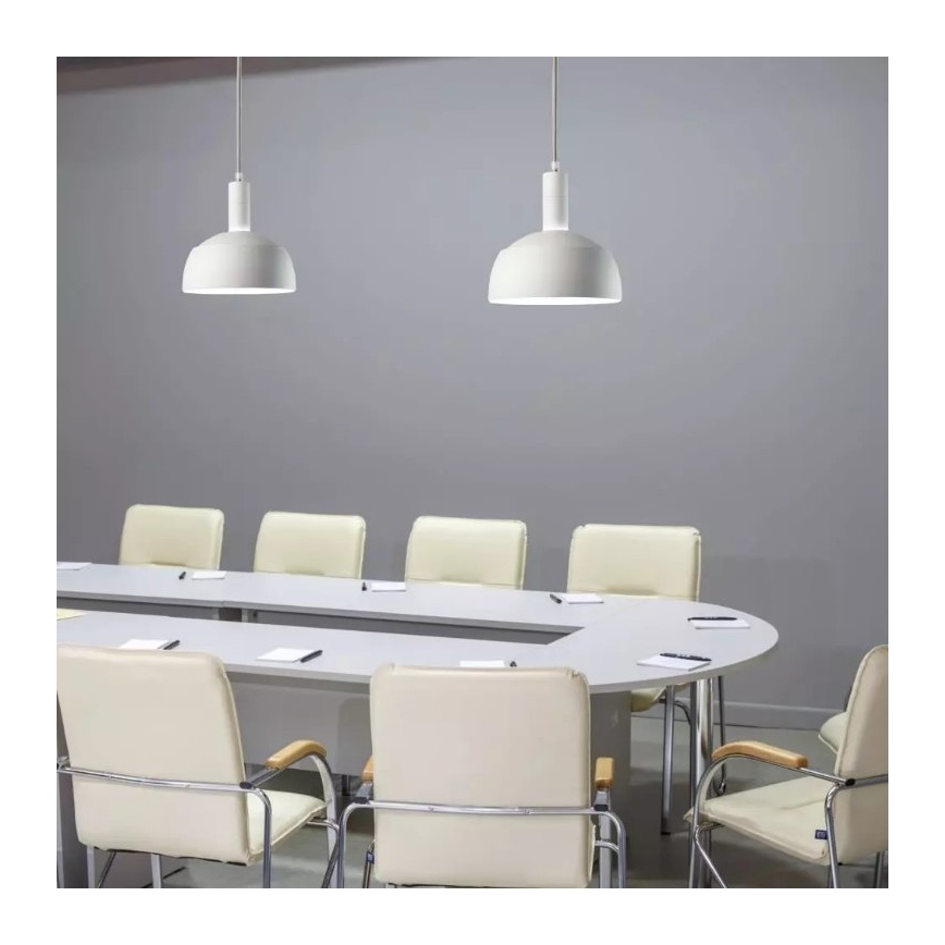 Lustră pe cablu 1xE14/60W/230V albă