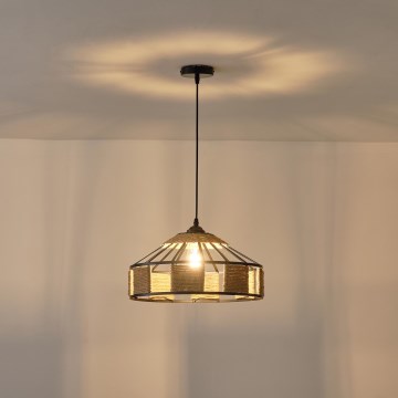 Lustră pe cablu 1xE27/15W/230V bej