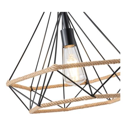 Lustră pe cablu 1xE27/15W/230V bej