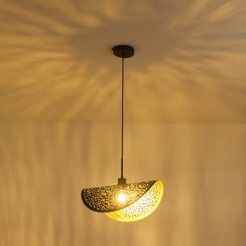 Lustră pe cablu 1xE27/15W/230V negru