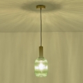 Lustră pe cablu 1xE27/15W/230V verde 13 cm