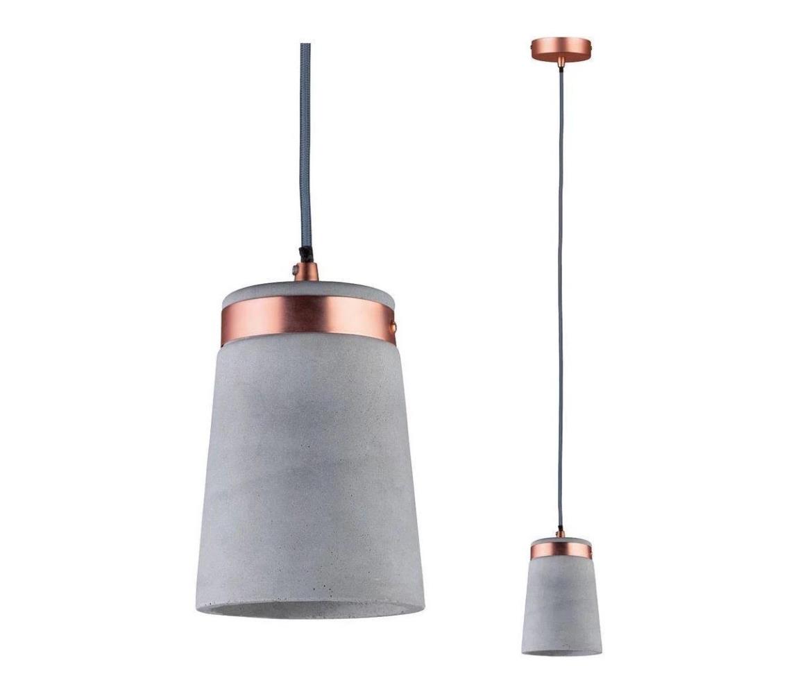 Lustră pe cablu 1xE27/20W NEORDIC STIG 230V Paulmann 79617