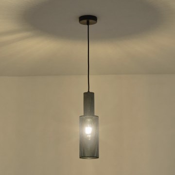 Lustră pe cablu 1xE27/40W/230V negru