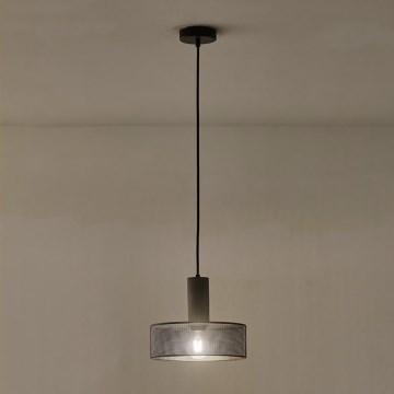 Lustră pe cablu 1xE27/40W/230V negru