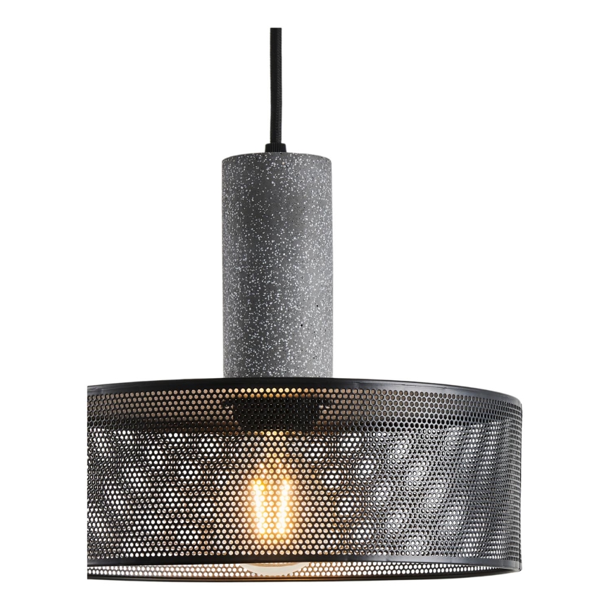 Lustră pe cablu 1xE27/40W/230V negru