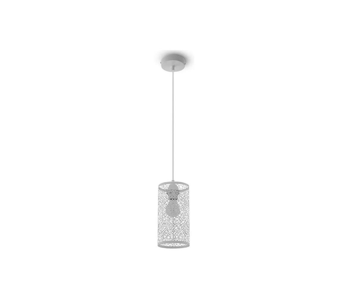 Lustră pe cablu 1xE27/60W/230V albă