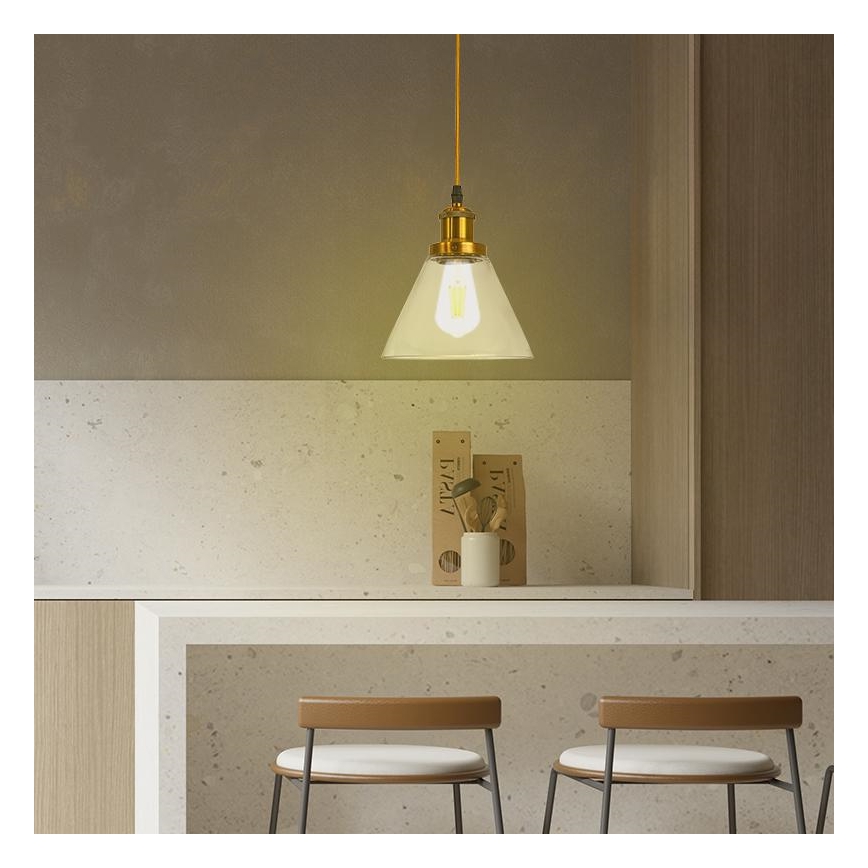 Lustră pe cablu 1xE27/60W/230V d. 18,5 cm