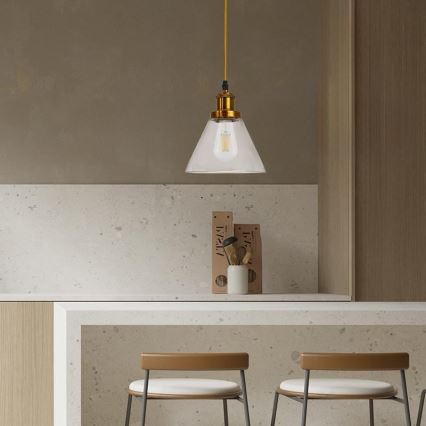 Lustră pe cablu 1xE27/60W/230V d. 18,5 cm