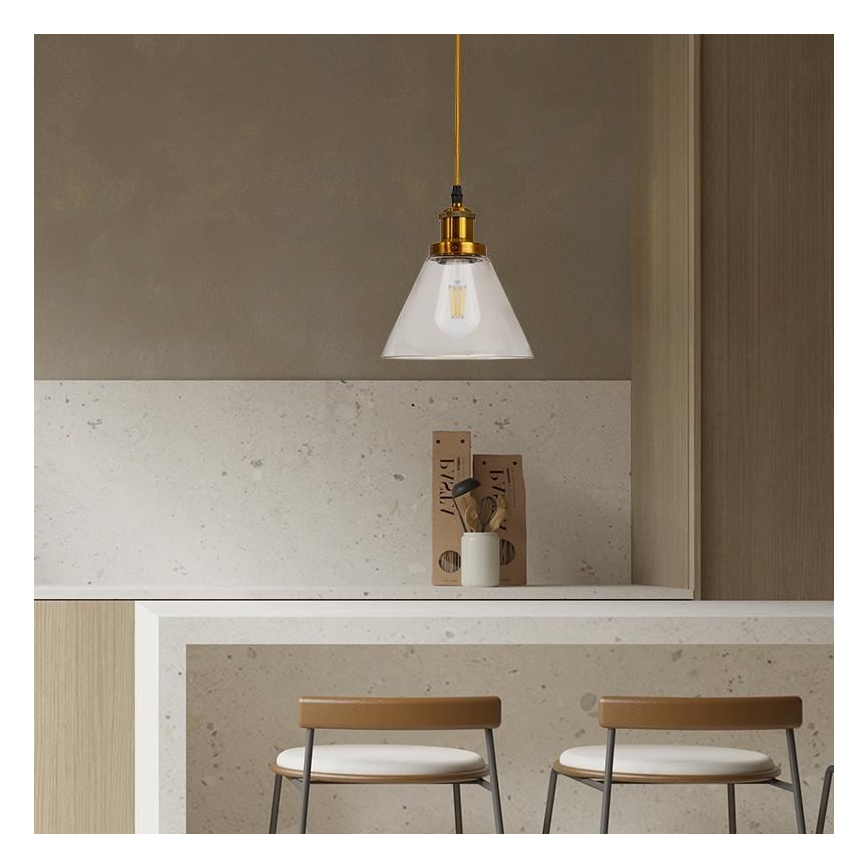 Lustră pe cablu 1xE27/60W/230V d. 18,5 cm