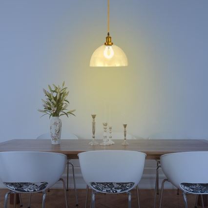 Lustră pe cablu 1xE27/60W/230V d. 30 cm