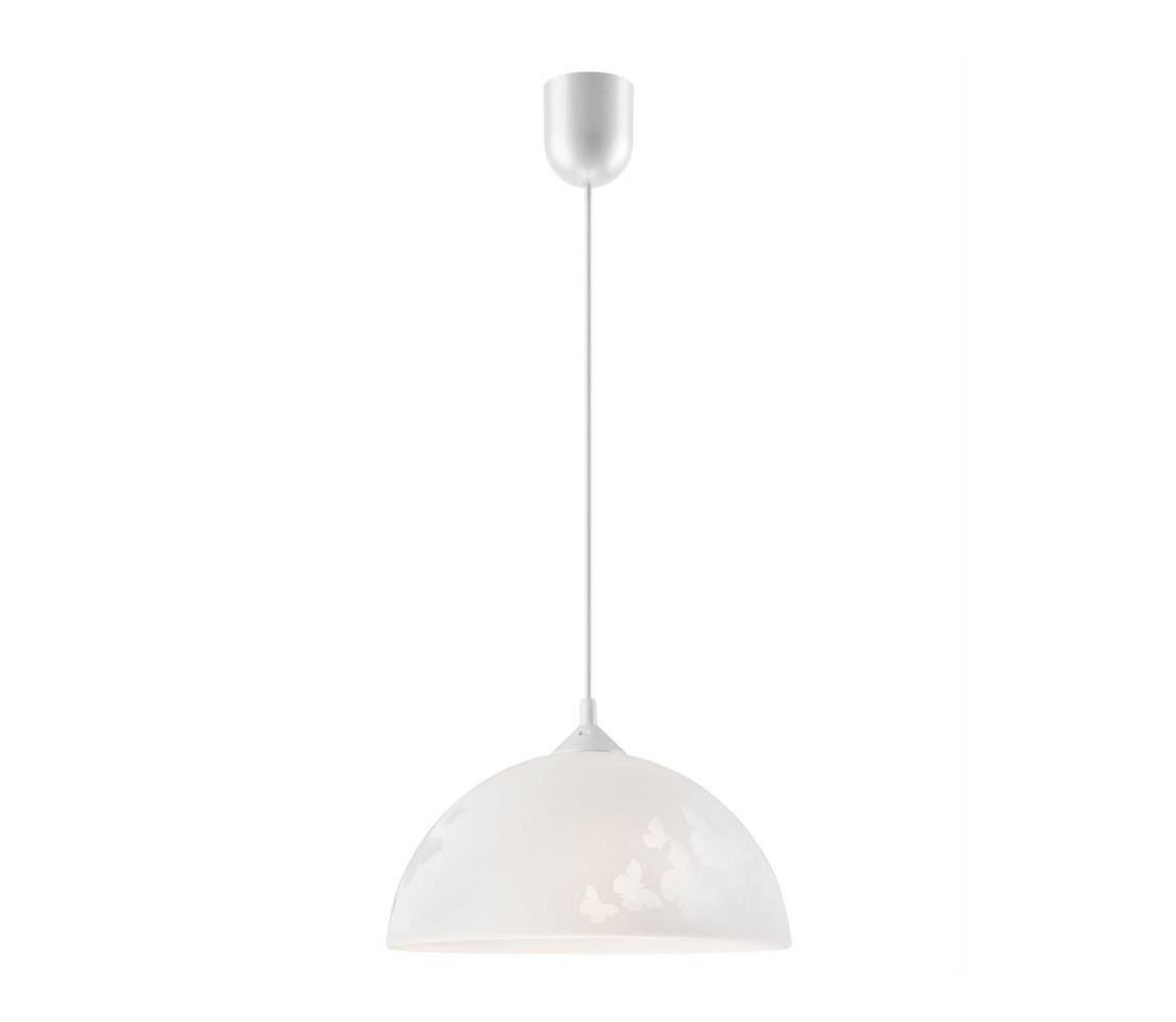 Lustră pe cablu 1xE27/60W/230V fluturi