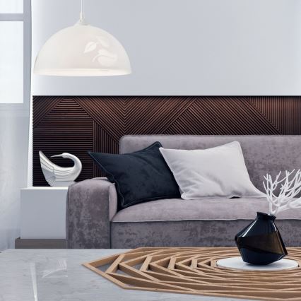 Lustră pe cablu 1xE27/60W/230V frunze