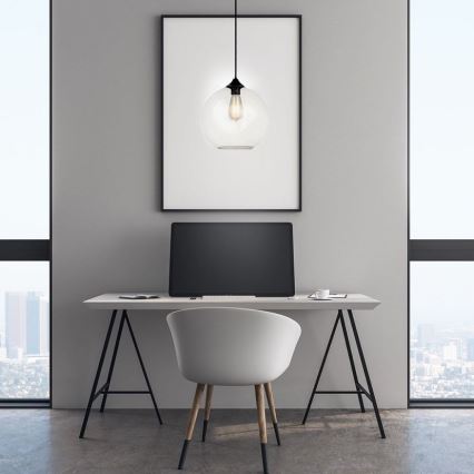 Lustră pe cablu 1xE27/60W/230V