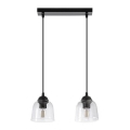 Lustră pe cablu 2xE27/60W/230V