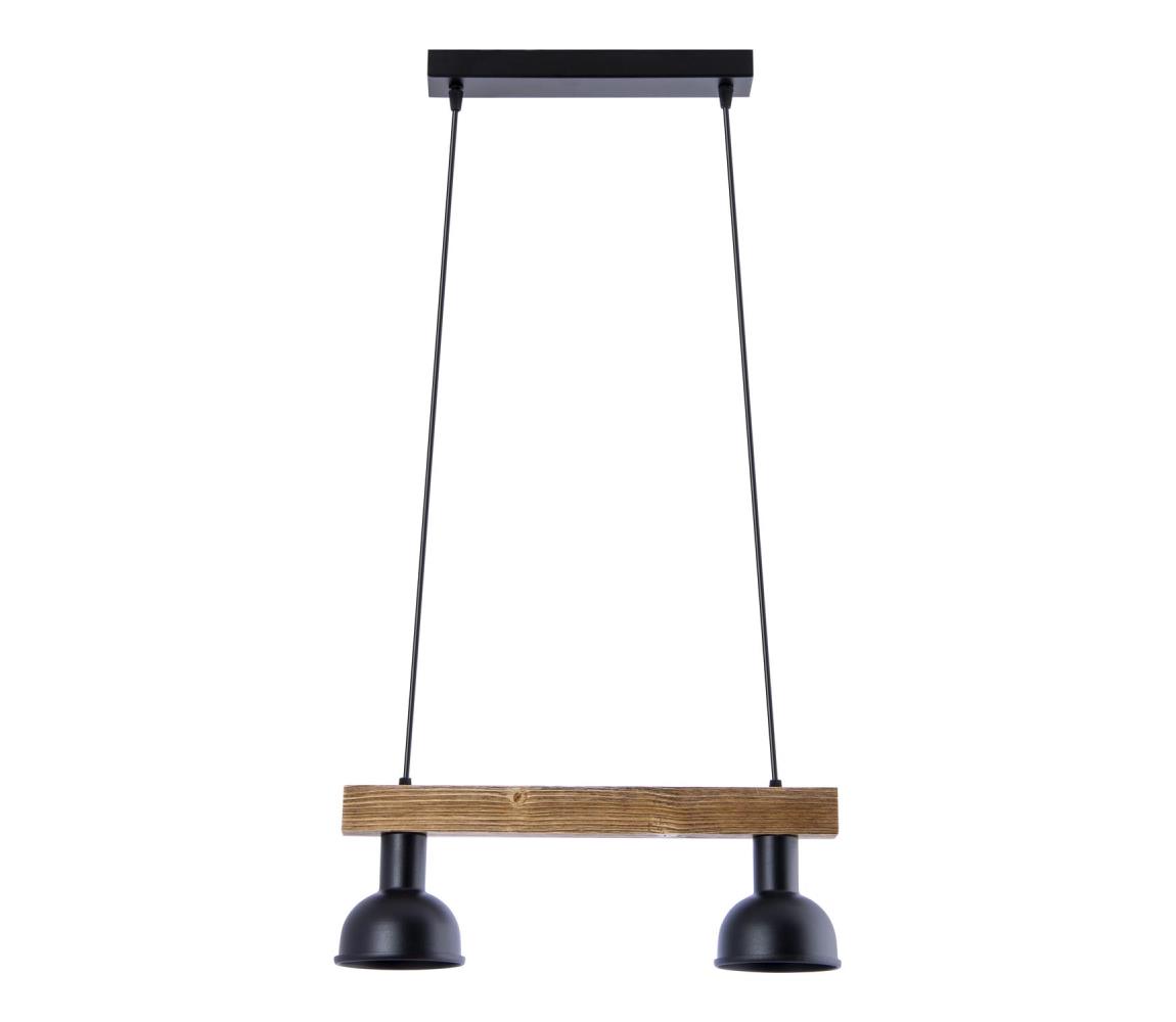 Lustră pe cablu 2xE27/60W/230V