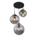 Lustră pe cablu 3xE27/60W/230V Globo