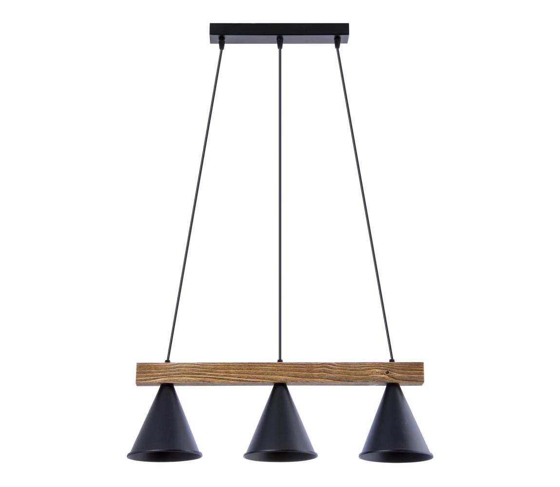 Lustră pe cablu 3xE27/60W/230V