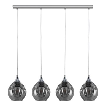 Lustră pe cablu 4xE27/40W/230V Eglo