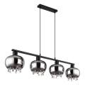 Lustră pe cablu 4xE27/9W/230V Globo